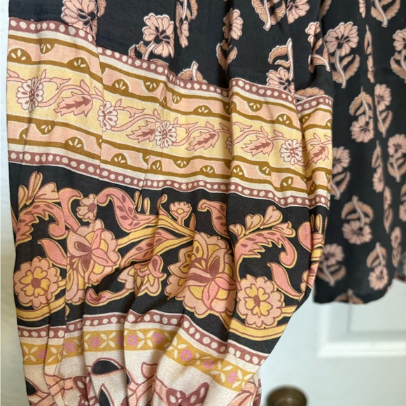 Spell And The Gypsy Marmont Blouse In Whiskey Color - Picture 6 of 8